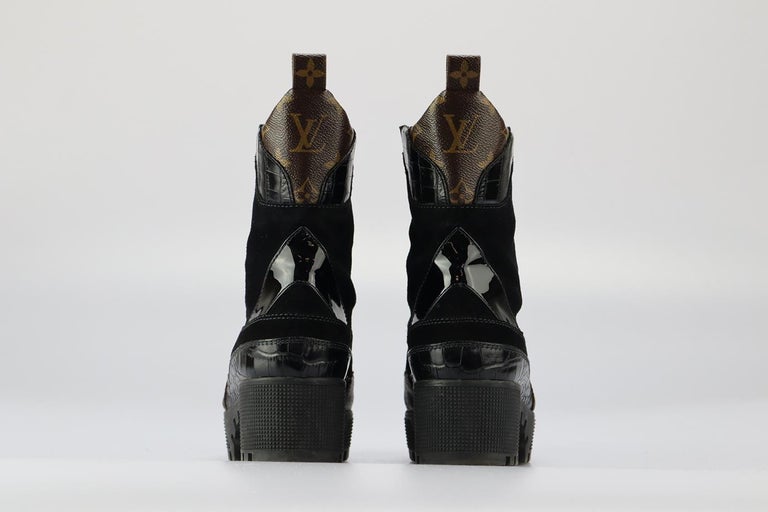 Ankle Boots Louis Vuitton Laureate Size 35 EU