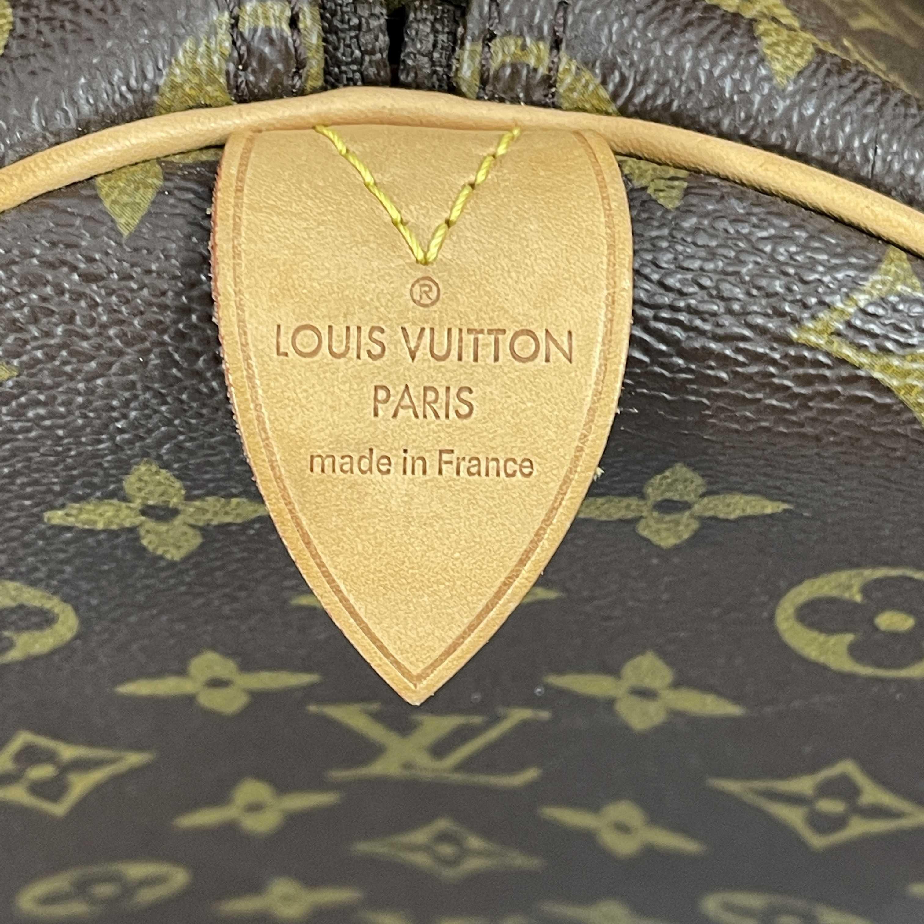 LV Louis Vuitton Keepall 50 Large Duffle Bag Brown Monogram Travel 4