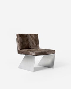 Sillón LV de aluminio, diseñado por Pietro Franceschini