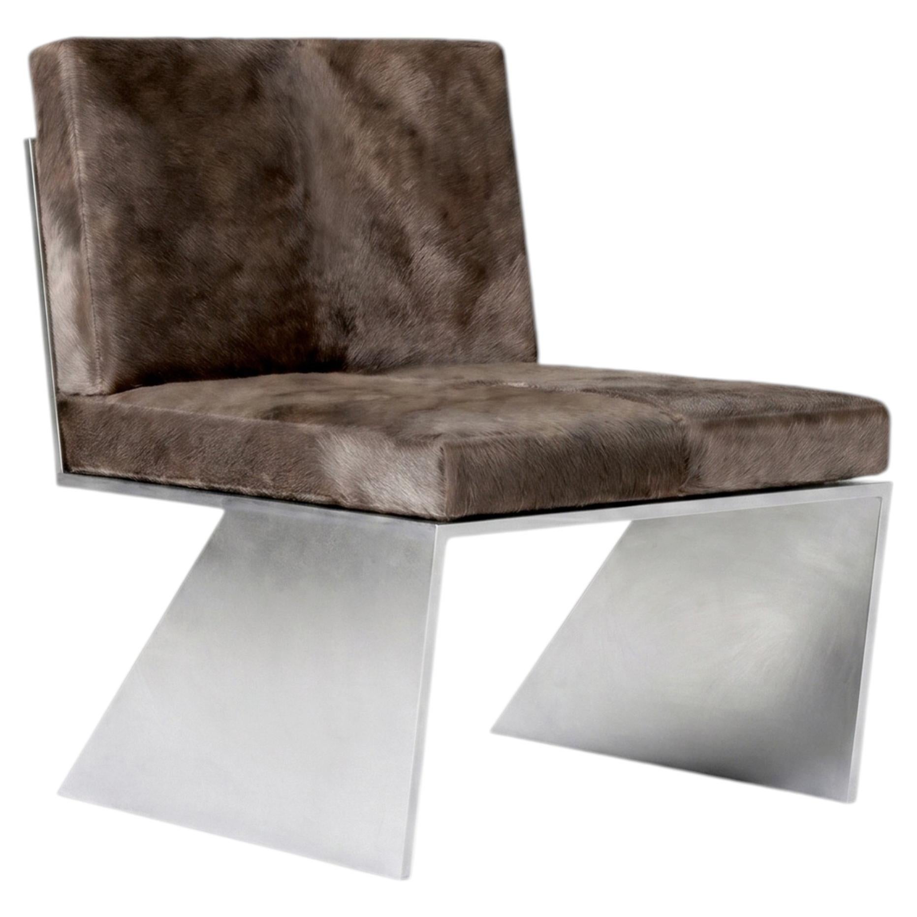LV Lounge Chair in Aluminum by Pietro Franceschini