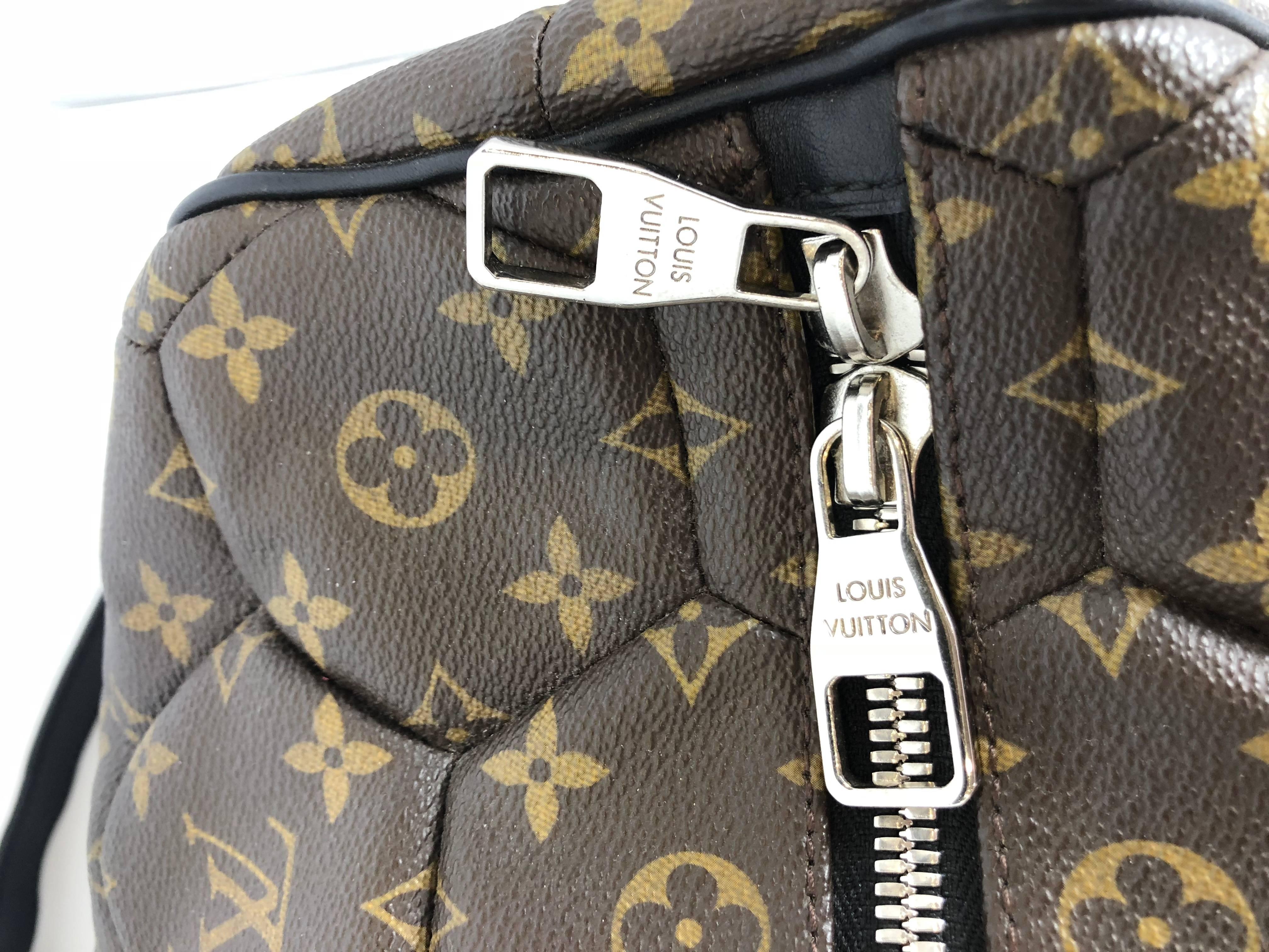 Black Louis Vuitton Monogram Hexagone Keepall Bag