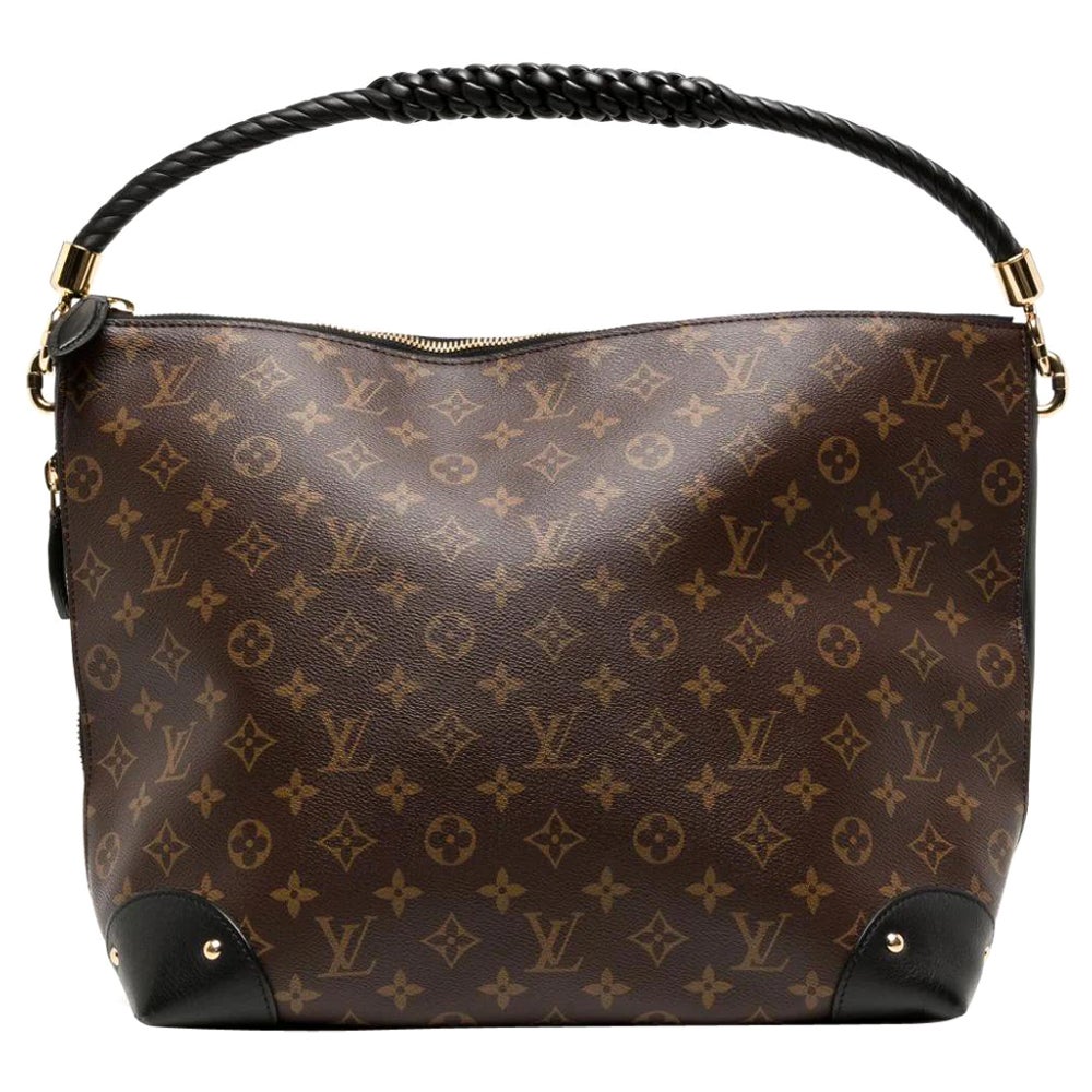 LV Monogram Triangle Softy Tote Bag