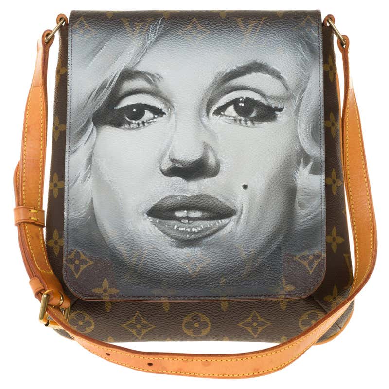 Louis Vuitton Segur Mm 867231 Brown Leather Shoulder Bag For Sale at ...
