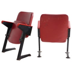 Retro LV8 Cinema Chair by Gastone Rinaldi for Rima, 1950s