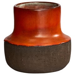 Løvemose, Vase, Stoneware, Denmark, 1960s