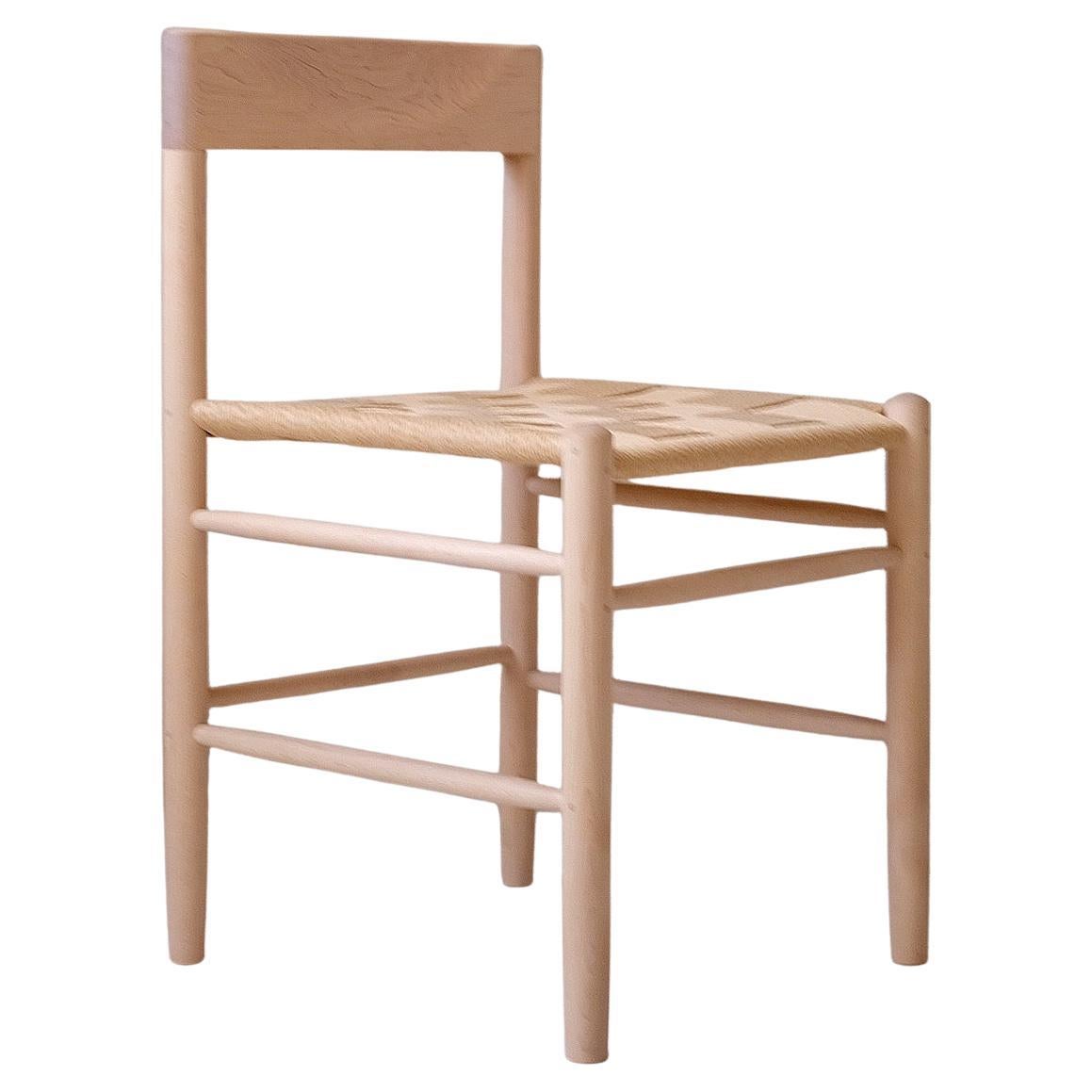 LW Chair 002 – Modern Handcrafted Shaker-style Solid Wood Dining Chair