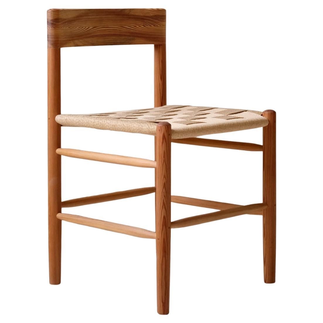 LW Chair 005 – Modern Handcrafted Shaker-style Solid Wood Dining Chair