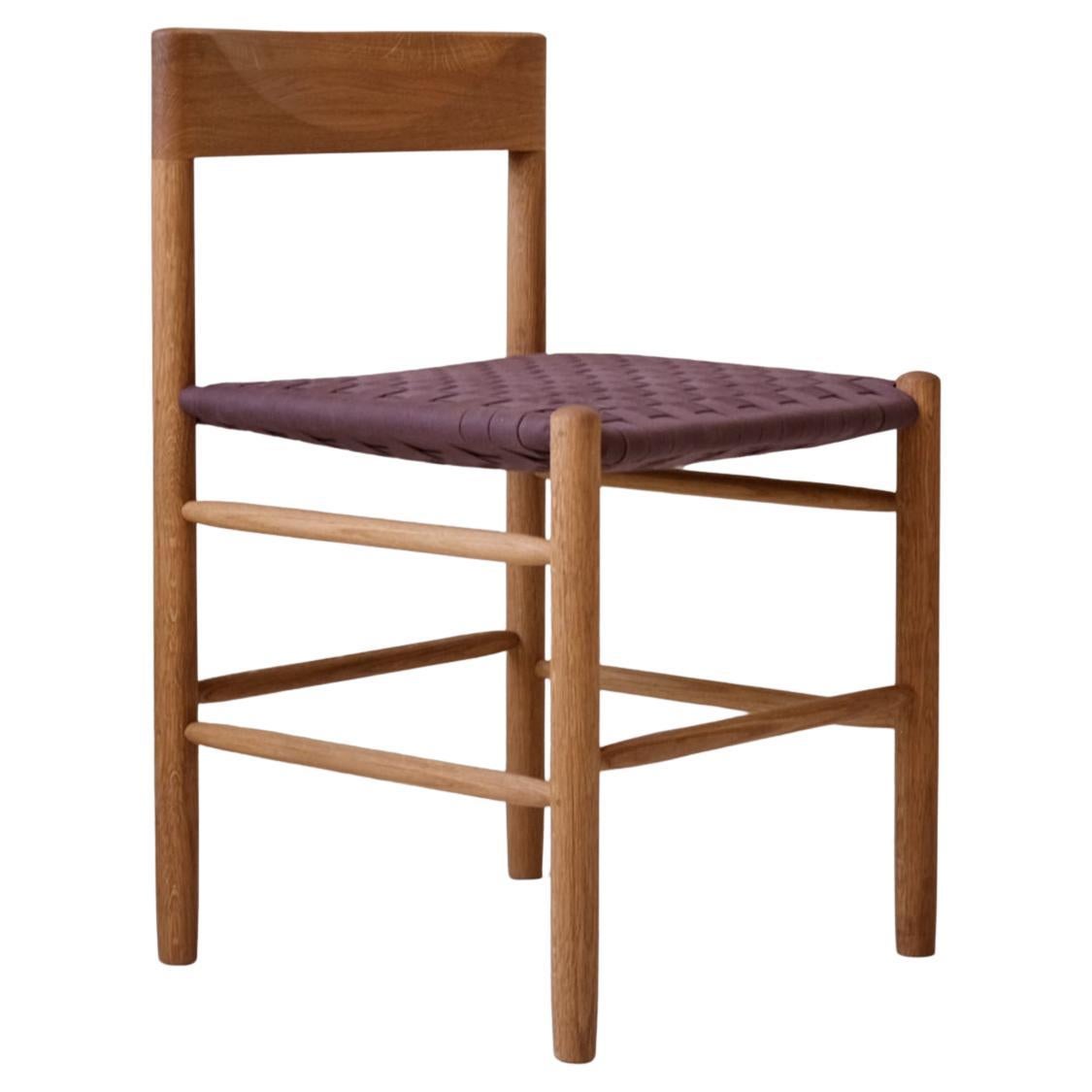 LW Chair 007 – Modern Handcrafted Shaker-style Solid Wood Dining Chair