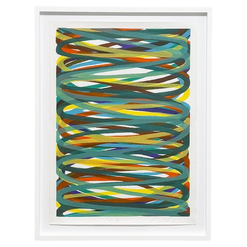 I.L.A." Sérigraphie de Dan Christensen en vente