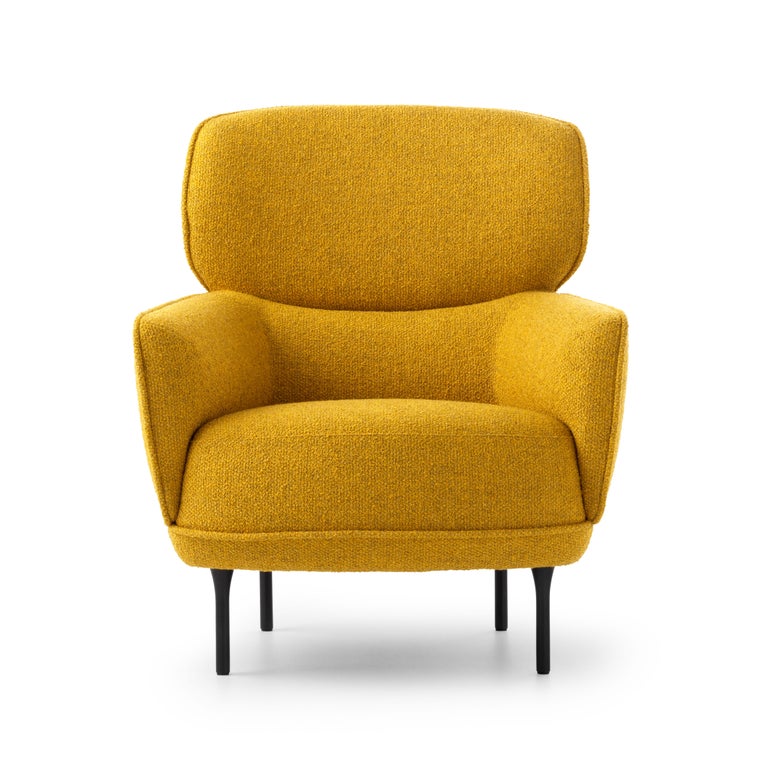 Picture of LXR07 by Leolux, Exclusively for 1stDibs, in Bouclé Fabric 'Monza 66 ...