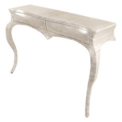 Lxv Buffet Table, Handcrafted in Bleached Cherry with S-Curve Legs (floor model)