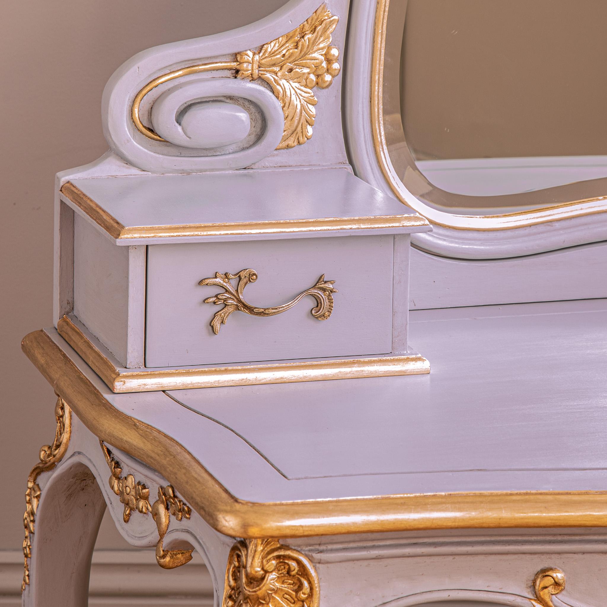 Louis XV LXV Style Dressing Table For Sale