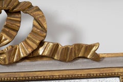 Louis XVI Style over Mantle Chest Mirror