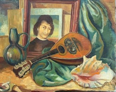 Stillleben mit Mandolin