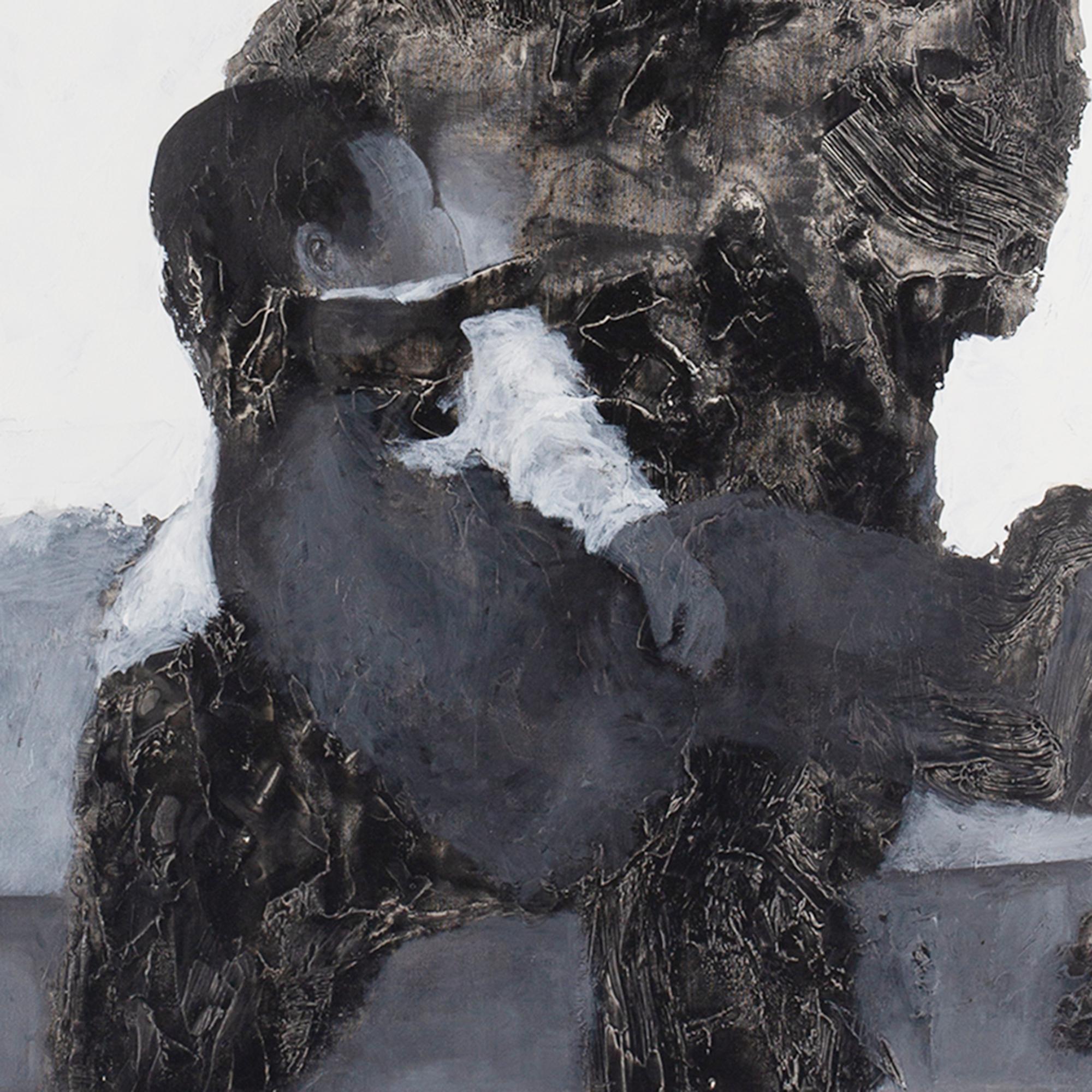 Ly Hung Anh es conocido por sus pinturas figurativas al óleo sobre lienzo, a menudo pinta a los miembros de su familia en blanco, negro y gris. 