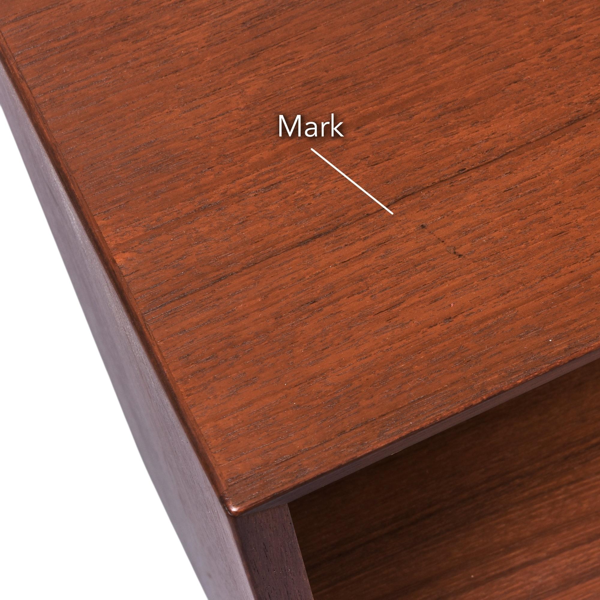 Lyby Mobler Armadio e libreria modulare danese moderna in teak in vendita 10
