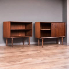 Danish Modern Teak Cabinet by Lyby Mobler, 1960s Scandinavian Design