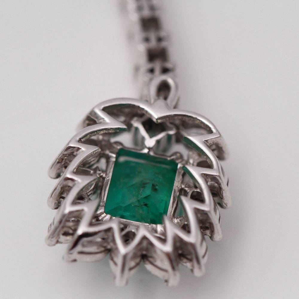 LYCEE Ohrringe mit Smaragd und Diamanten. im Angebot 2