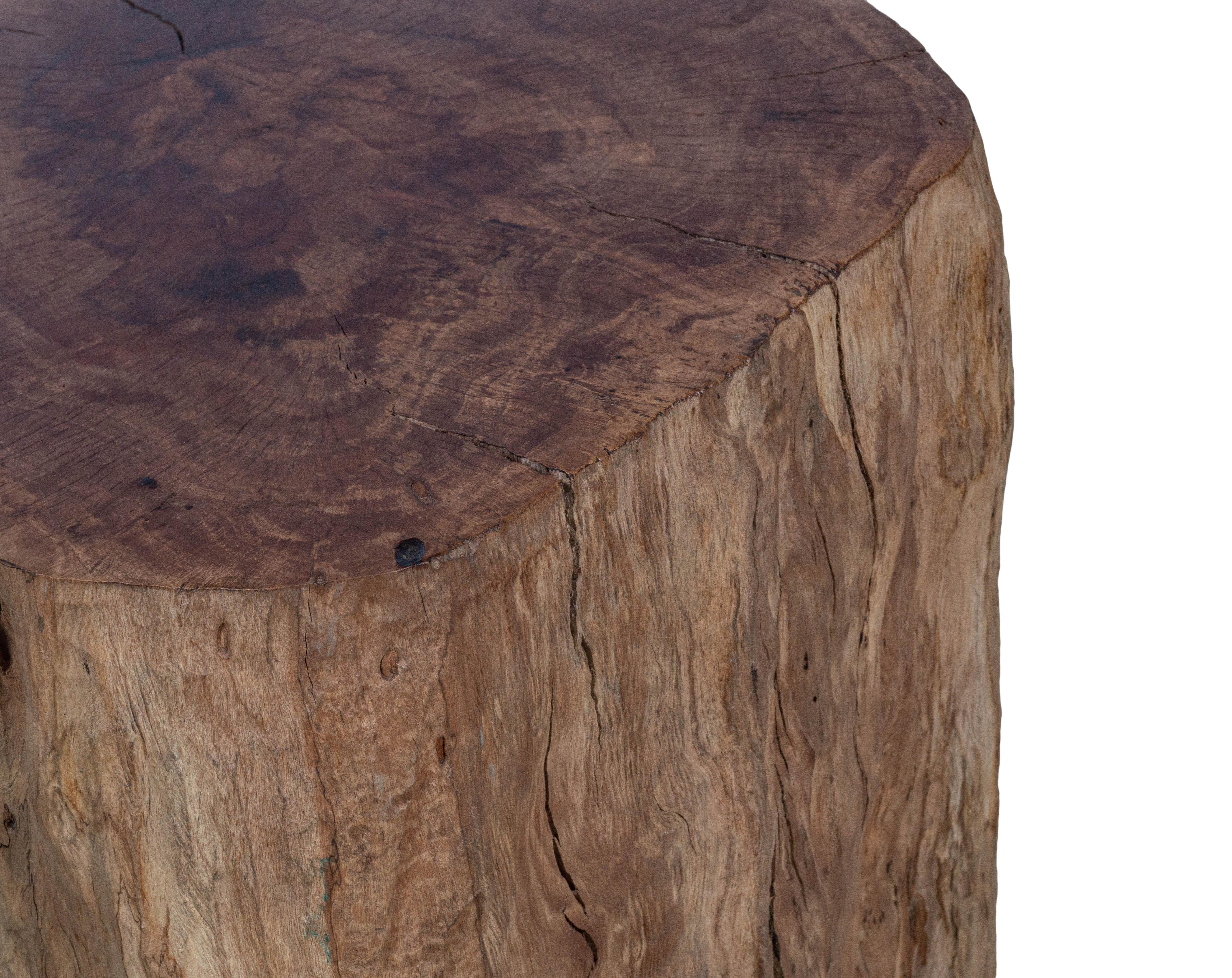 Lychee Holz Organic Form Beistelltisch  (Organische Moderne) im Angebot
