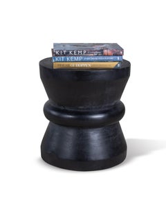 Lychee Wood Tapered Side Table