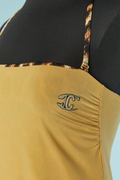 Lycra bustier dress with printed lining Just Cavalli Beachwear