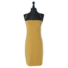 Abito bustier in lycra con fodera stampata Just Cavalli Beachwear