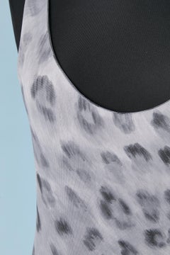 Body in jersey di lycra stampato ALEXANDRE VAUTHIER