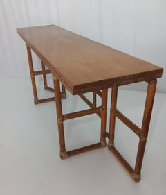 Lyda Levi - McGuire Console Table, 70s