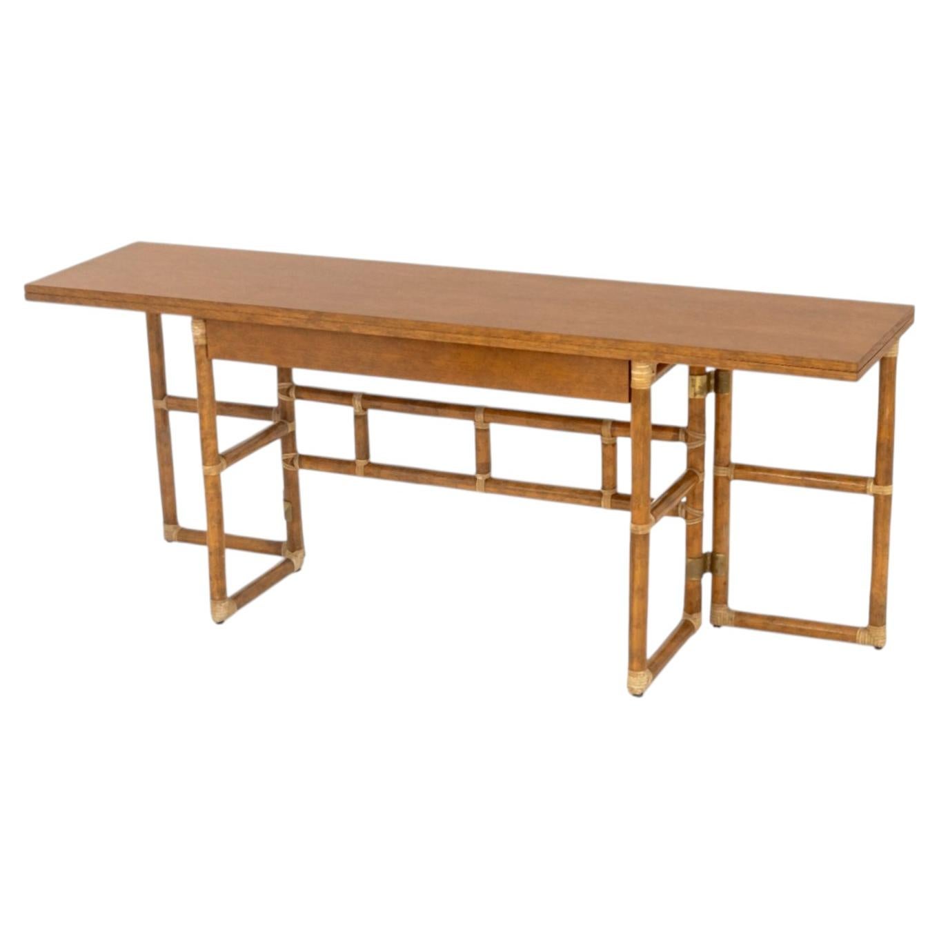 Lyda Levi x McGuire Company Gate Leg Console Table