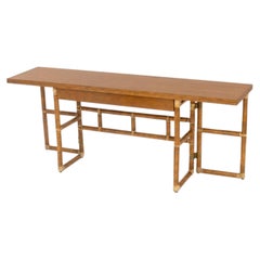 Lyda Levi x McGuire Company Gate Leg Console Table