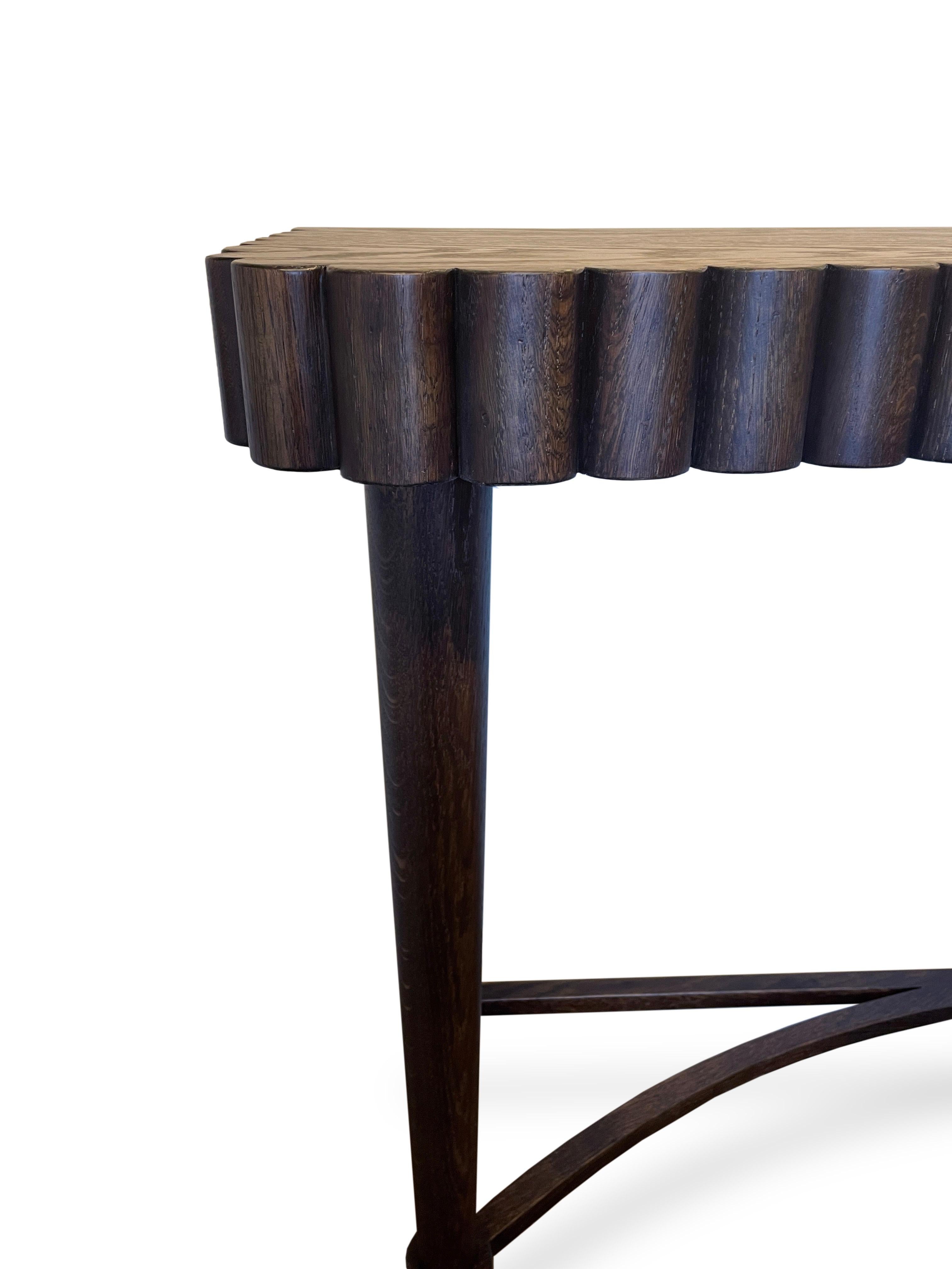 British Console Table, Oak Lyddington design For Sale