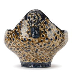 Lydia Corbett Studio Art Pottery Duck Bowl 20th Century