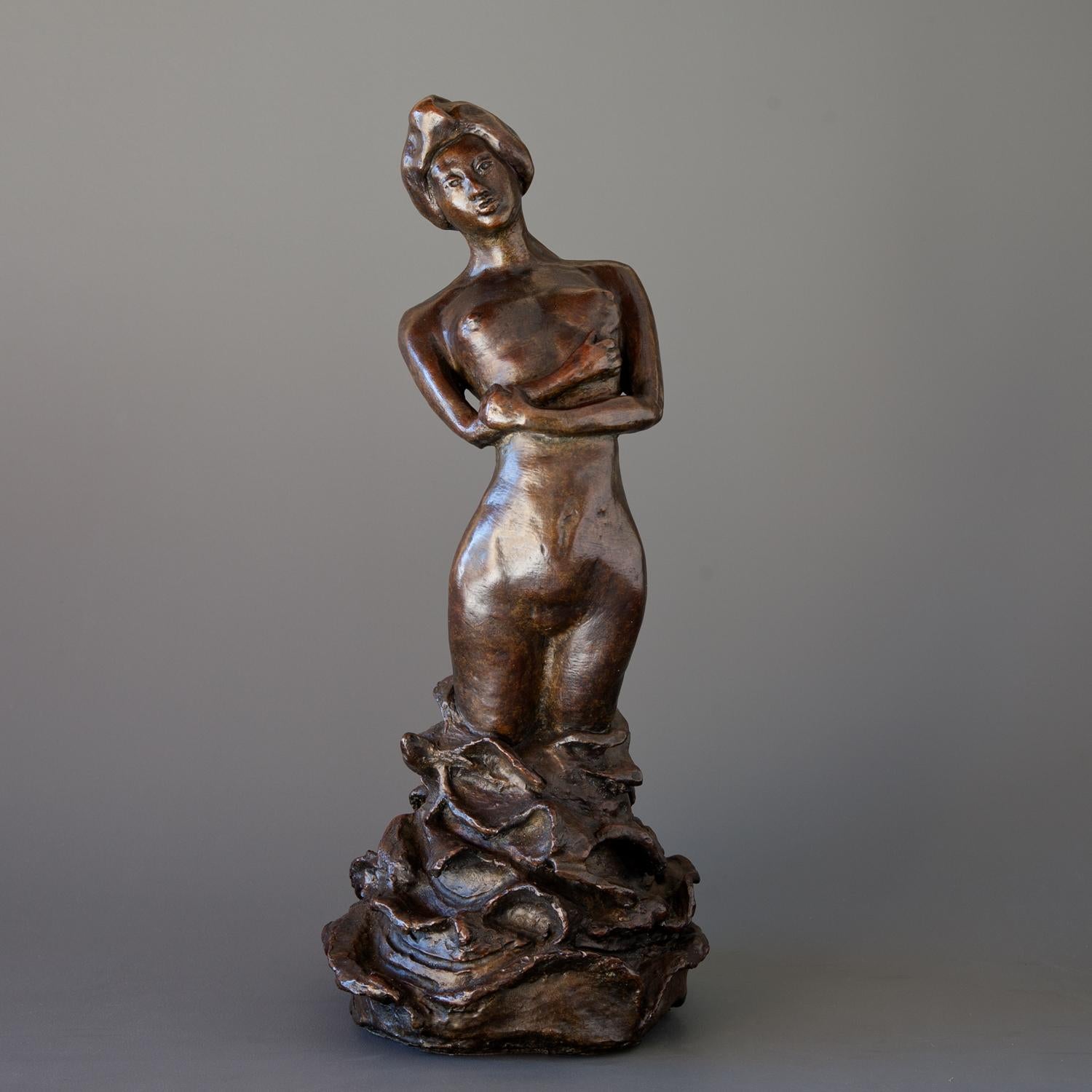 Lydia Da Silva Nude Sculpture – Die Dame im Wasser