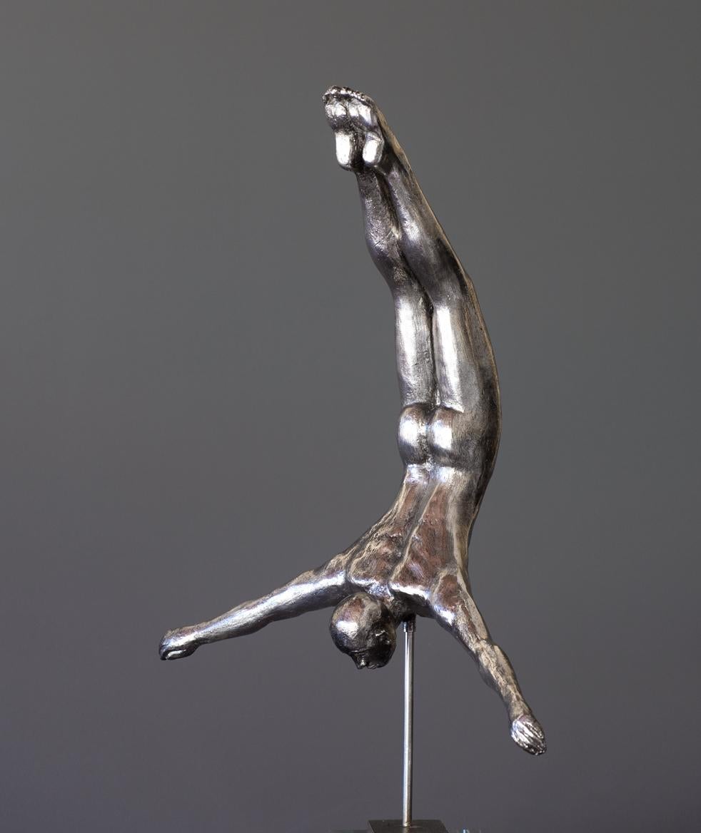 Lydia Da Silva Nude Sculpture - Swan Diver Medium