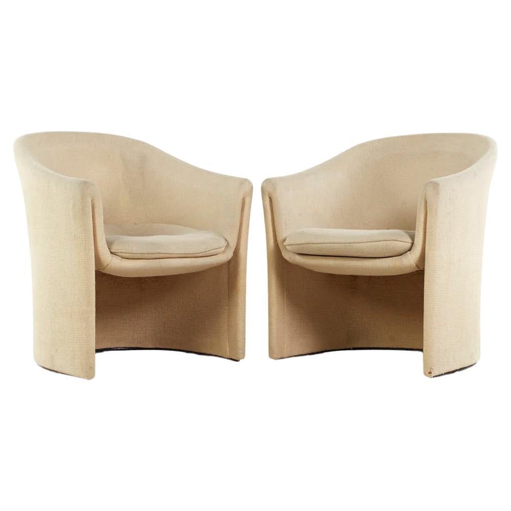 Lydia dePolo and Jack Dunbar for Dunbar Mid Century Lounge Chairs – Pair For Sale