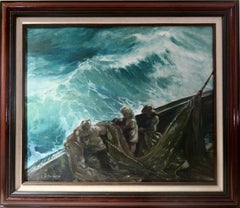 Rough Sea in California Coast
