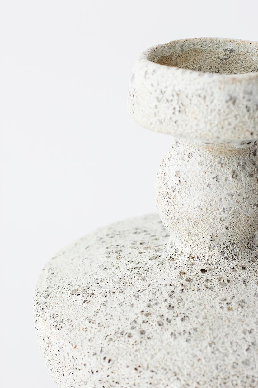 Lydion Granito Stoneware Vase by Raquel Vidal and Pedro Paz In New Condition In Geneve, CH