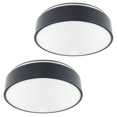 Lyfa Flush Mount Lights, 1972