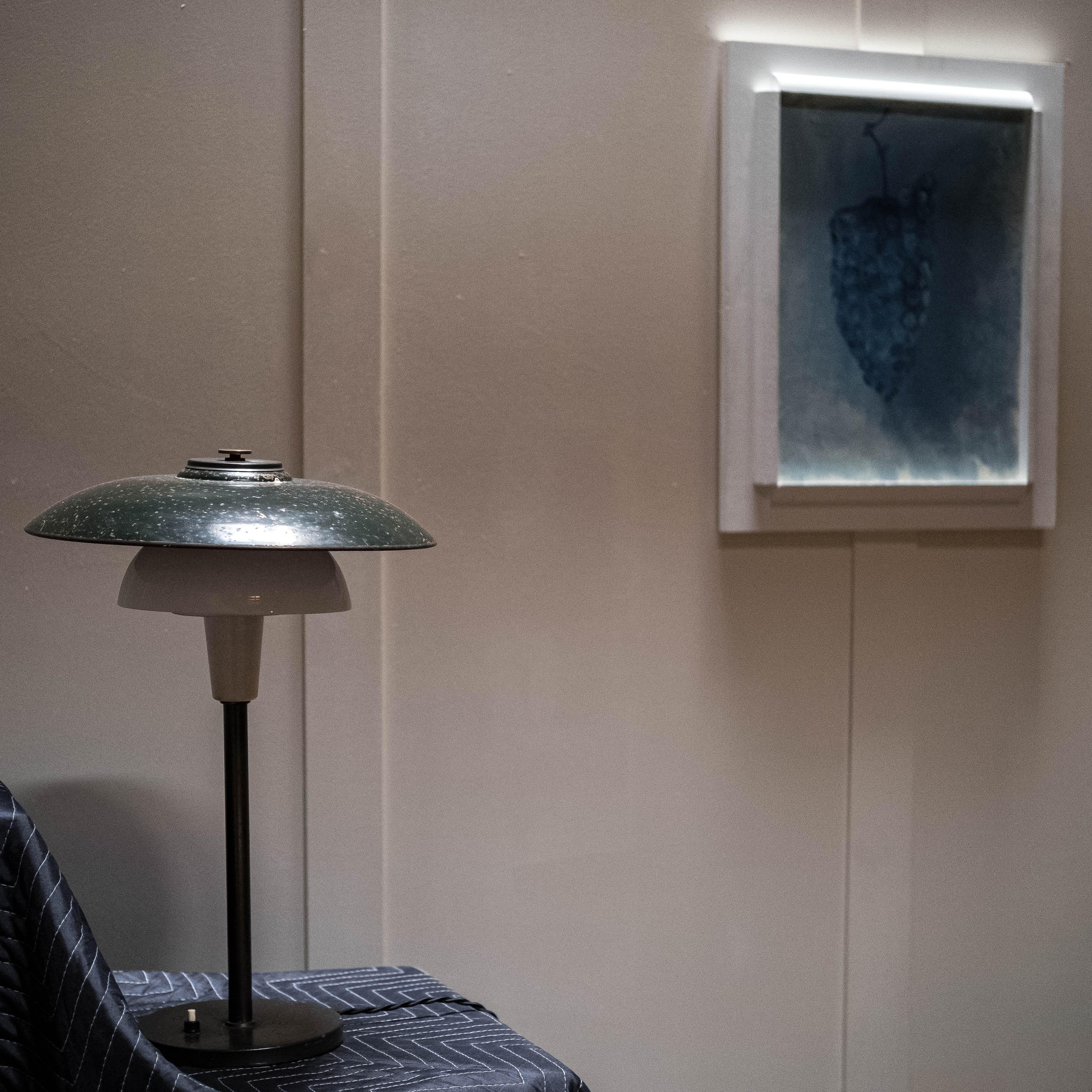 Mid-20th Century Lyfa Table Lamp For Sale