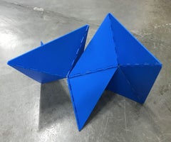 Lygia Clark Linear Critter Azul Plastic Reproduction