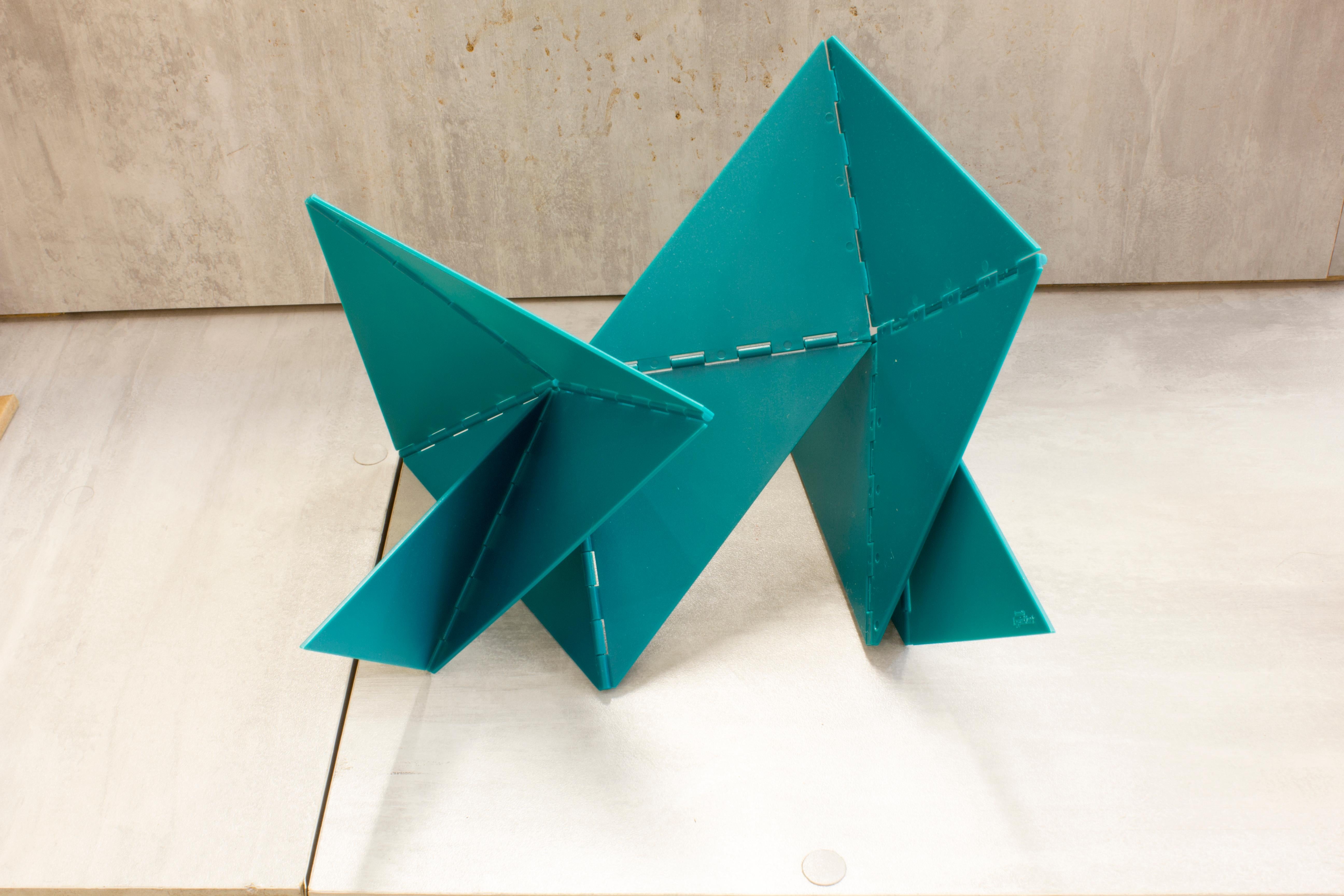 Other Lygia Clark Linear Critter Green Plastic Reproduction For Sale
