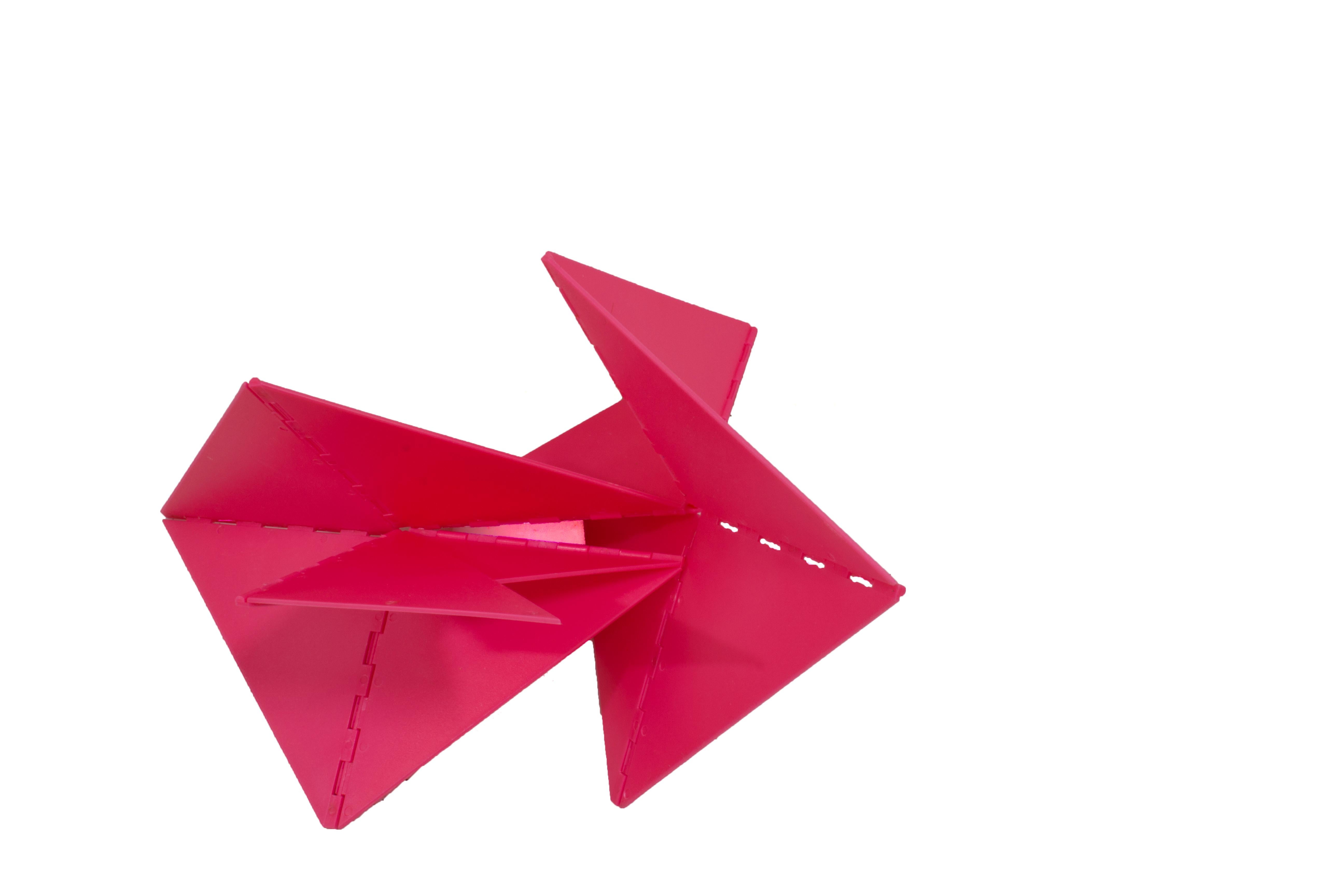 Other Lygia Clark Linear Critter Red Plastic Reproduction For Sale