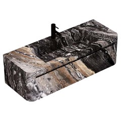 Lyke - Wall-Mounted Bathroom Vanity - Grey Galaxy - Large