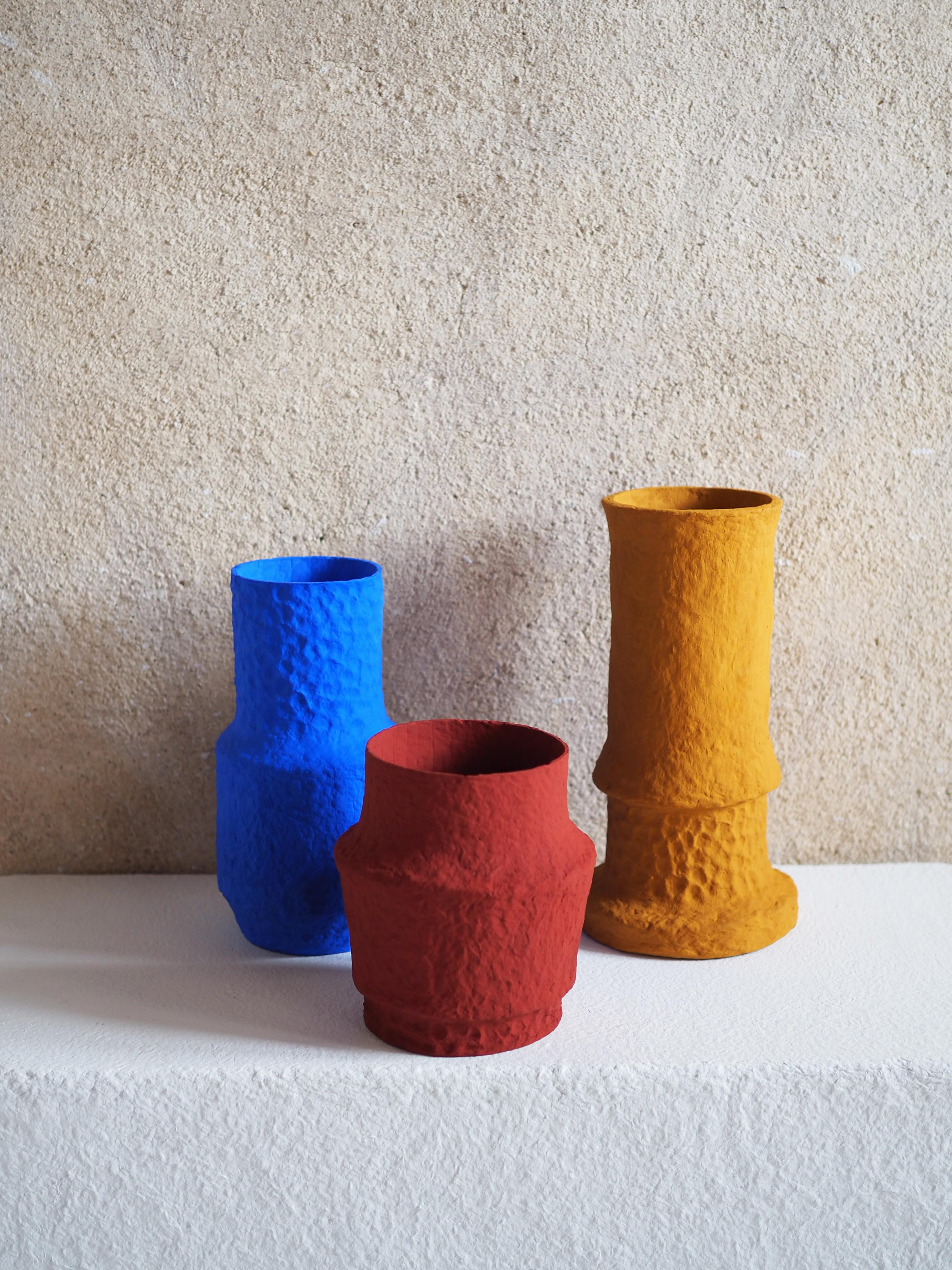 Hand-Crafted Lykos Vase 1 by Pauline Pietri For Sale