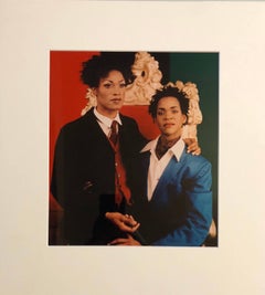 Sisterhood (Portrait of Sister and Brother),  cibachrome photo print