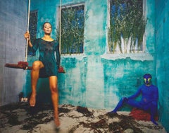 Untitled (Blue), Alchemy Series, Vintage Cibachrome Print