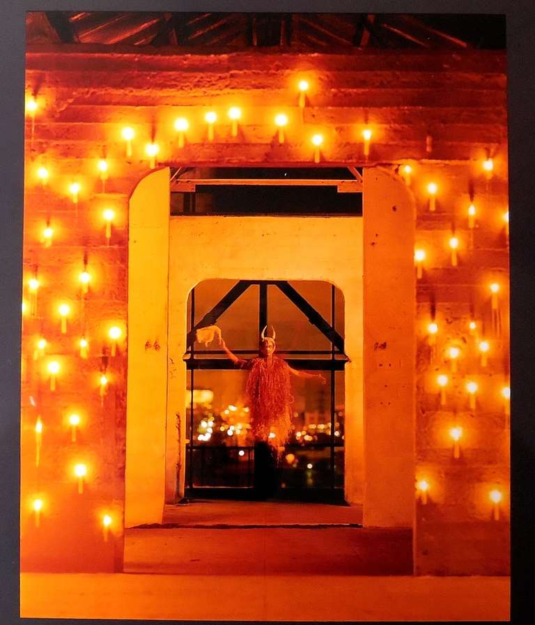 Senza titolo (Candele), 1998, rara stampa cibachrome di prova - Photograph di Lyle Ashton Harris