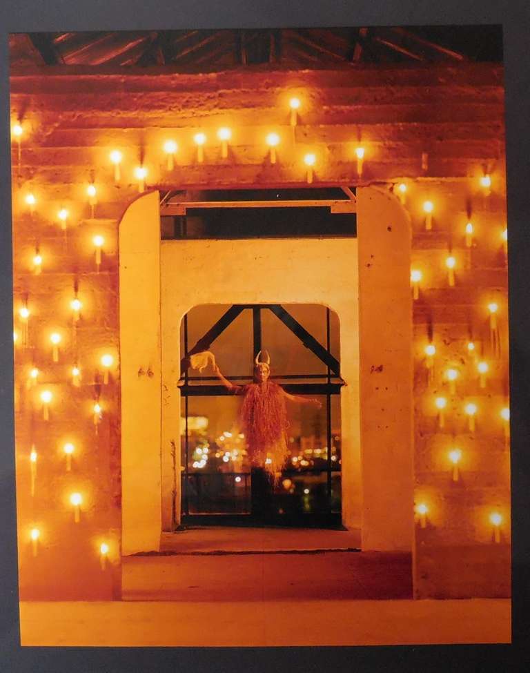 Senza titolo (Candele), 1998, rara stampa cibachrome di prova - Photograph Contemporaneo di Lyle Ashton Harris