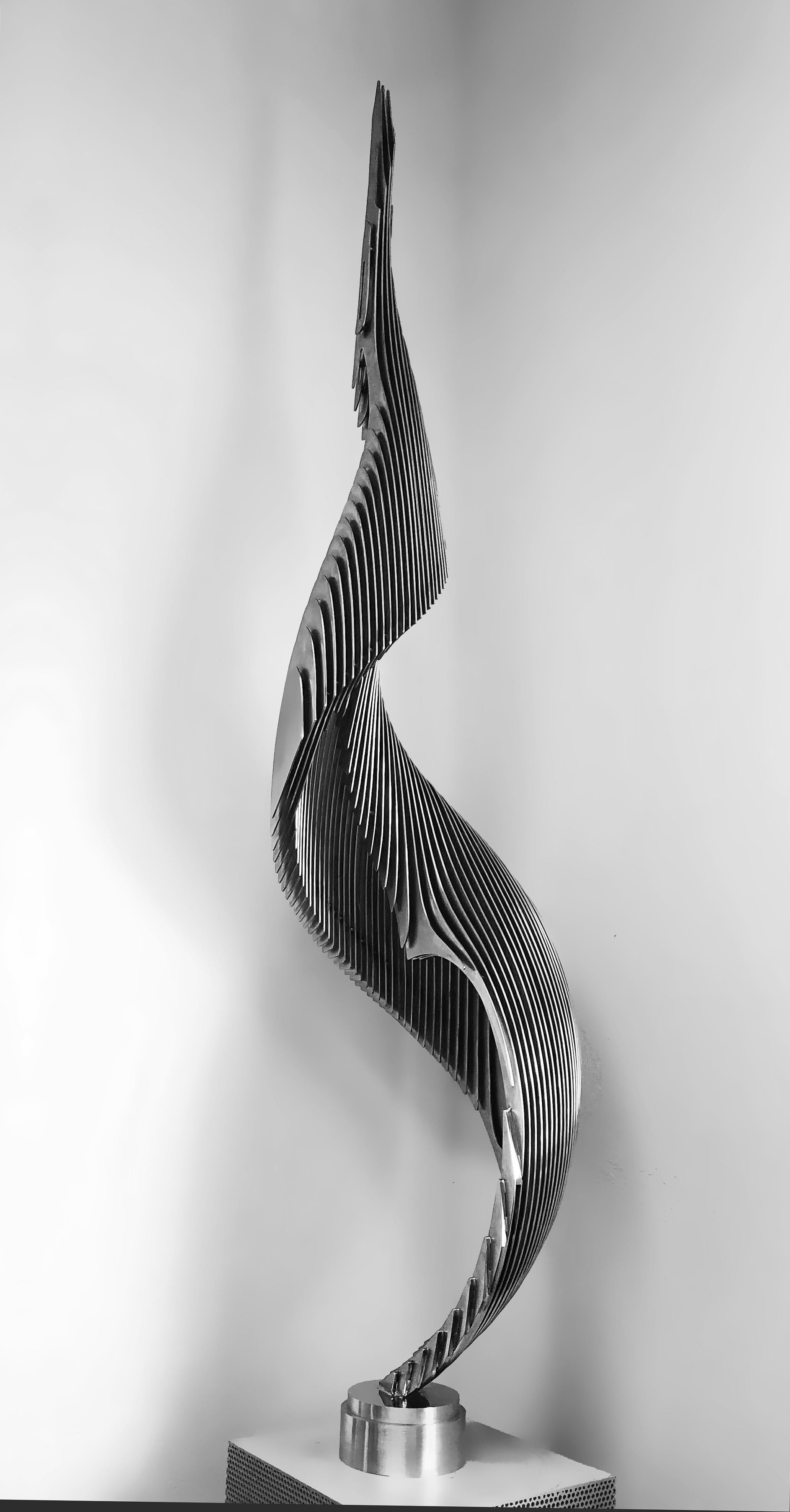Flèche circulaire - Contemporain Sculpture par Lyle London