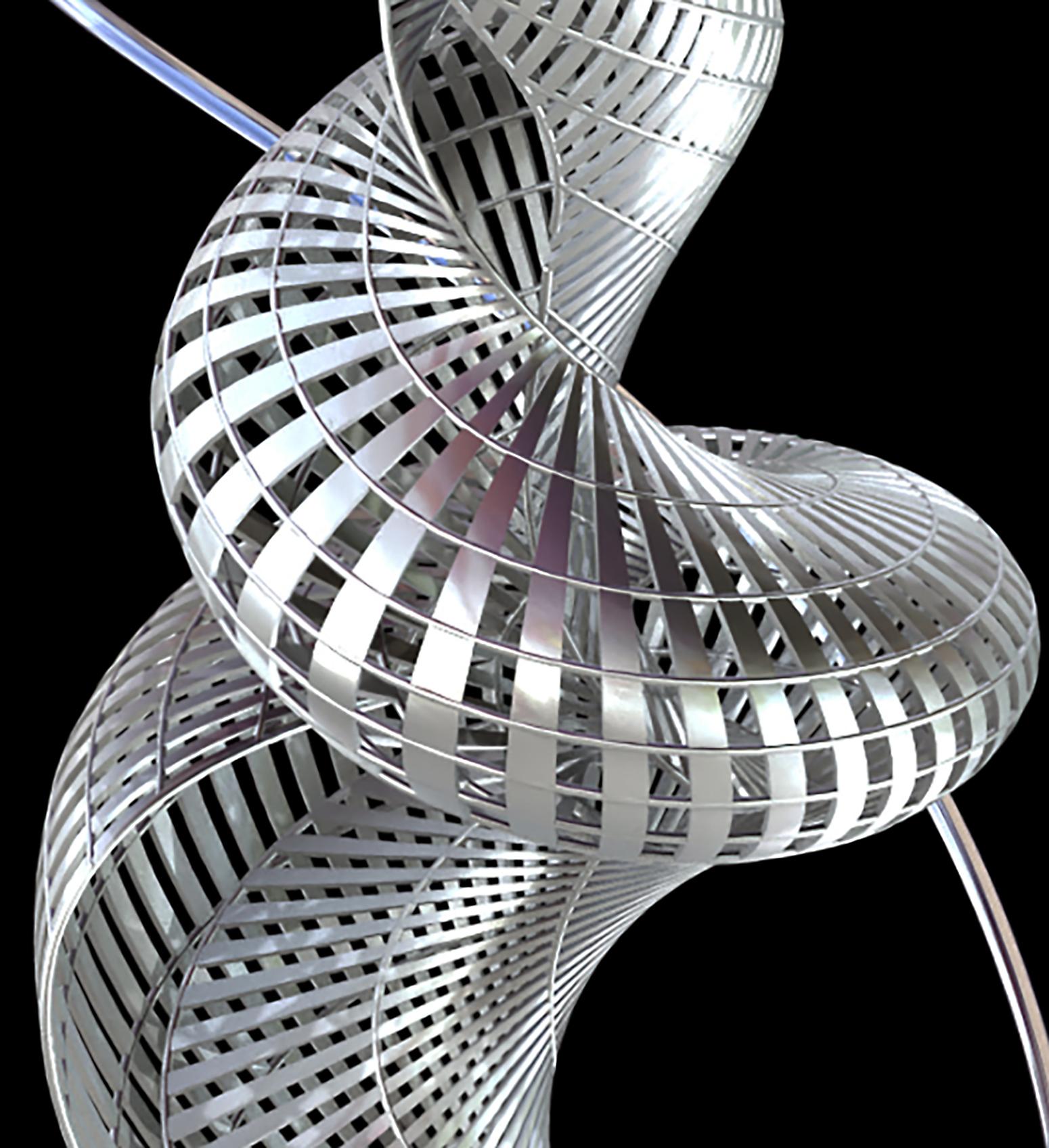 CONCH #7 - Abstract Sculpture Gris de Lyle London